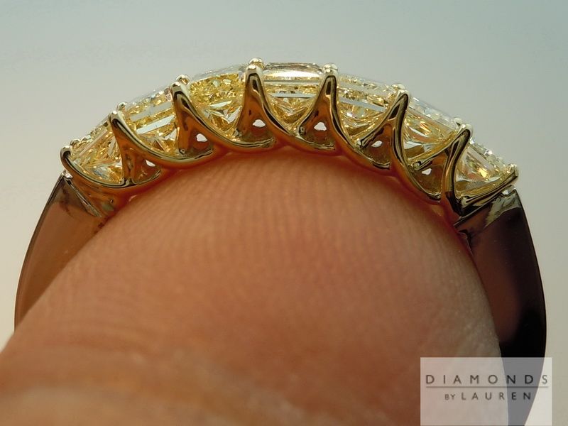 yellow diamond band