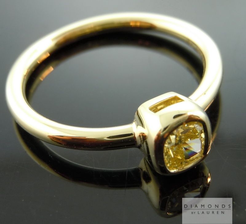 yellow diamond ring