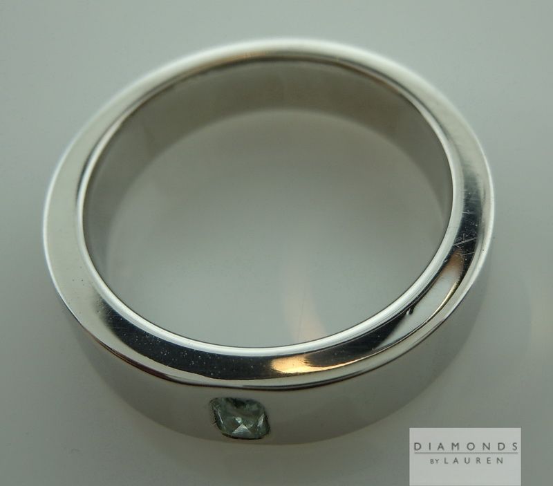 gia fancy intense bluish green diamond ring