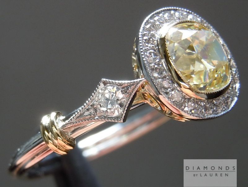 filigree diamond ring