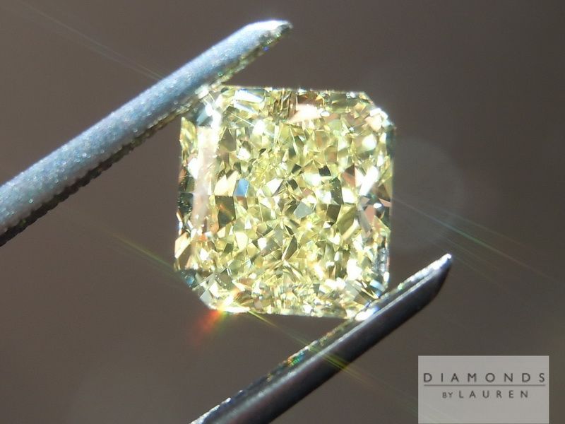 fancy intense yellow diamond