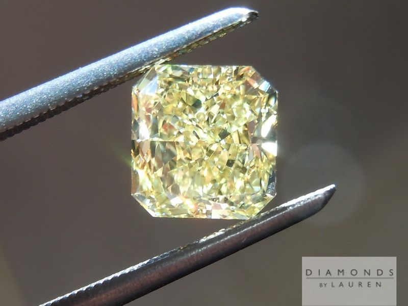 gia fancy intense yellow
