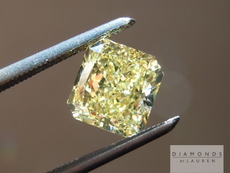 canary yellow diamond