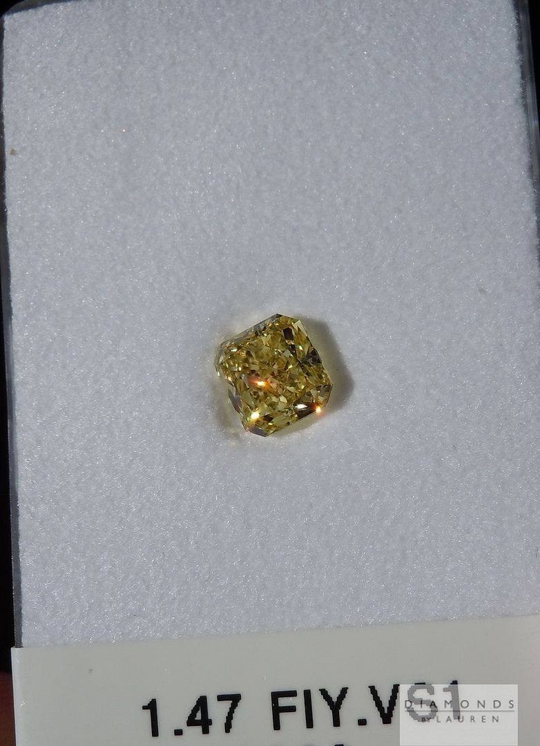 fancy intense yellow