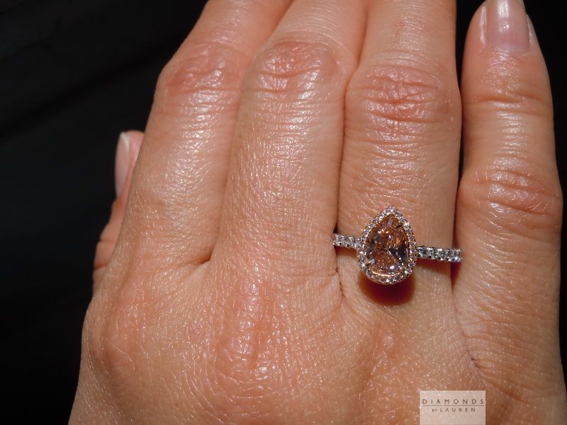 pink diamond ring