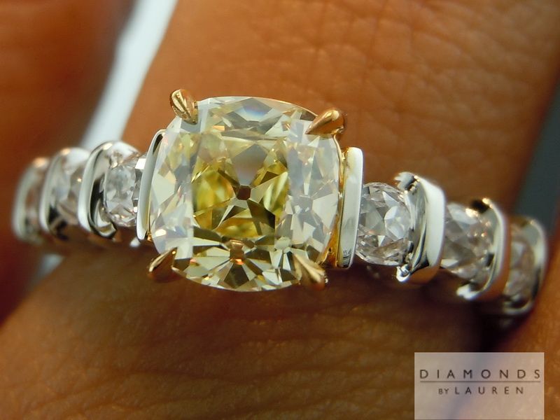 yellow diamond ring