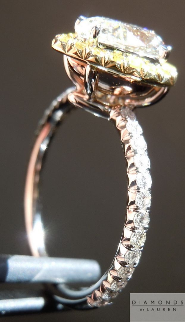 diamond halo ring