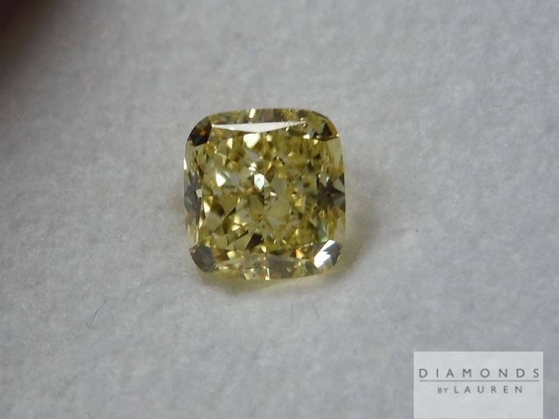 gia fancy light yellow diamond
