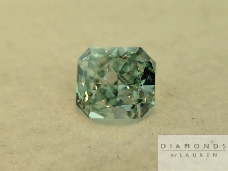 natural green diamond