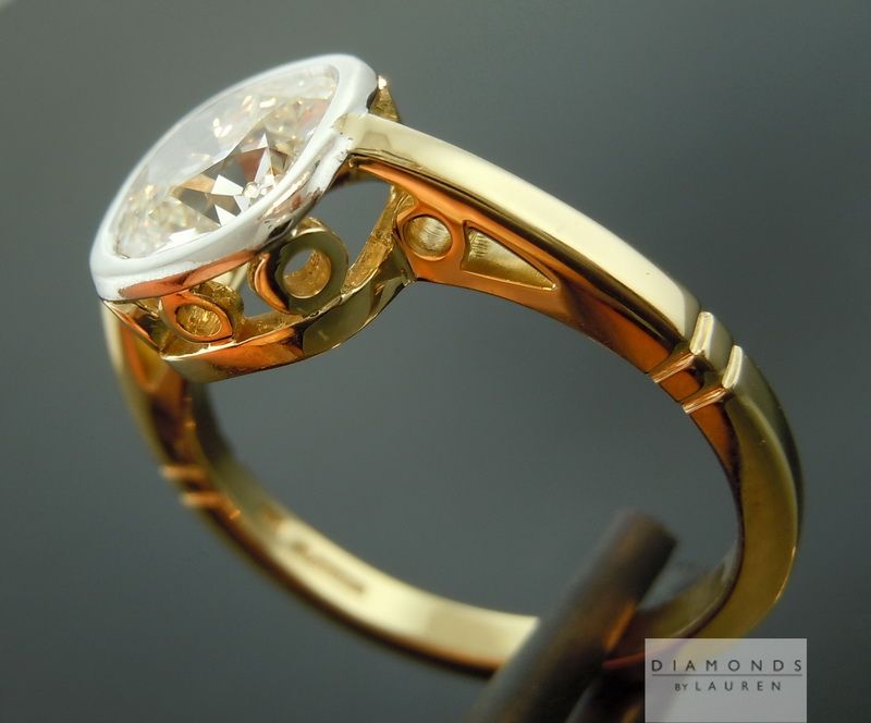 old mine brilliant diamond ring