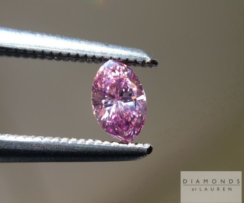 intense purple diamond