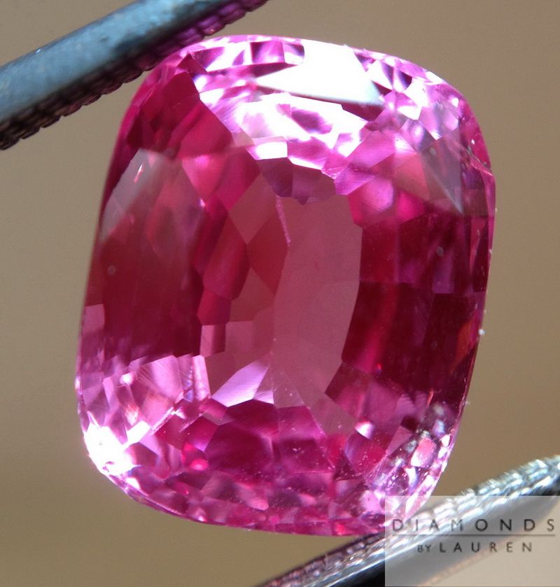 natural pink sapphire