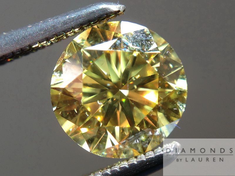 intense yellow diamond