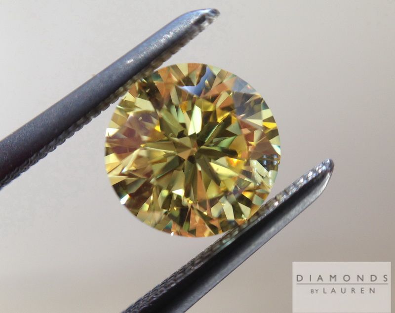 gia fancy intense yellow