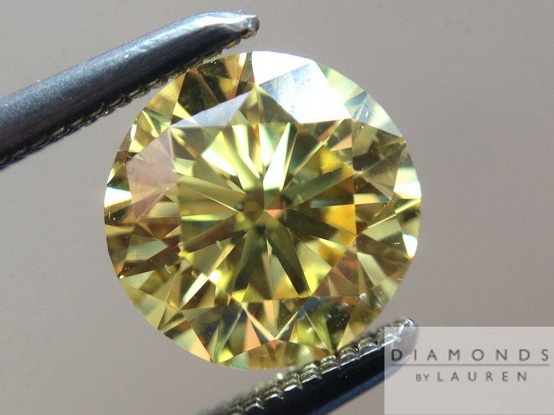 gia fancy intense yellow