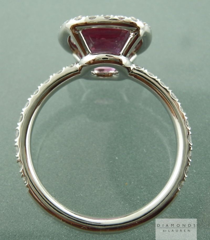 pink sapphire ring