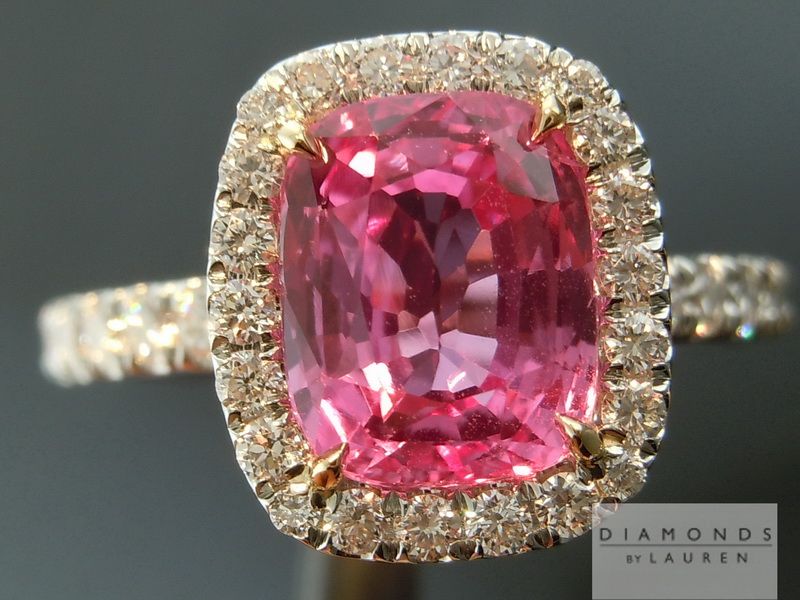 pink sapphire ring