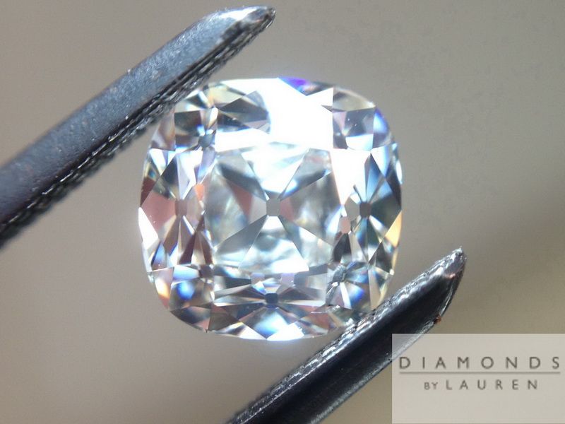 modern vintage cut diamond
