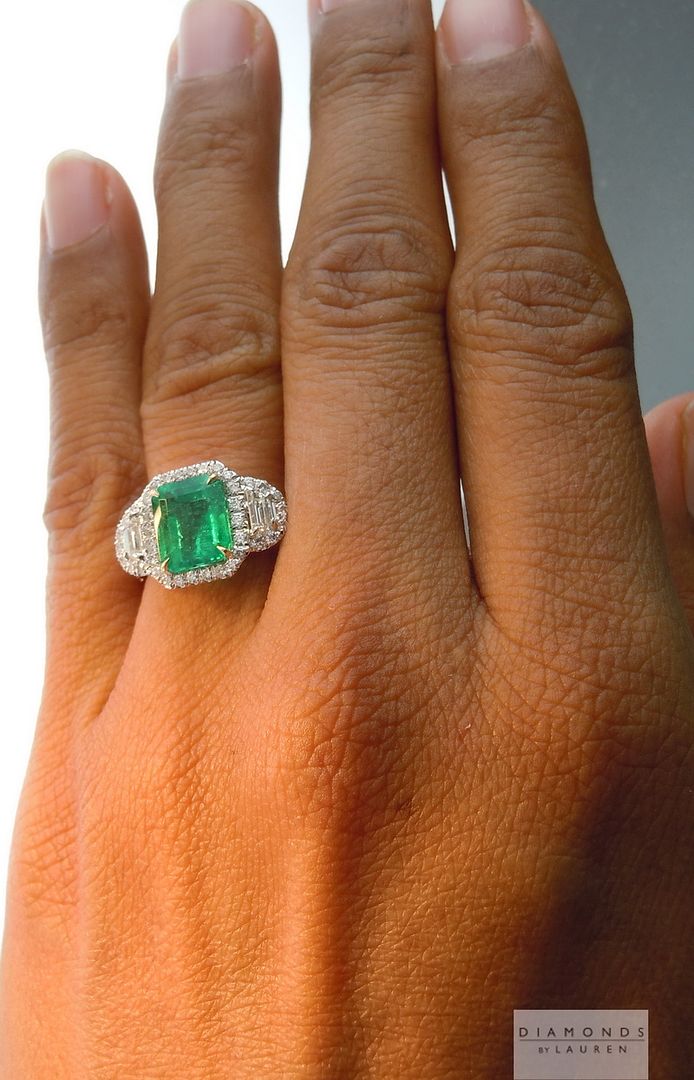 emerald and diamond