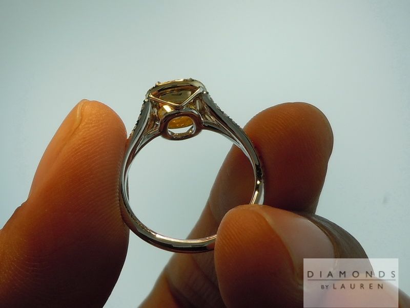 diamond halo ring