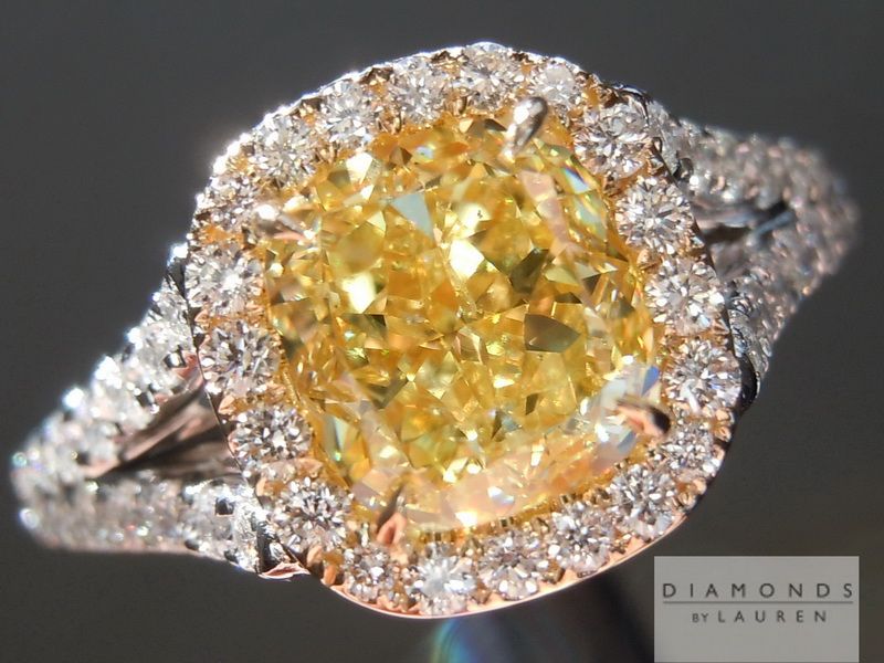 yellow diamond ring