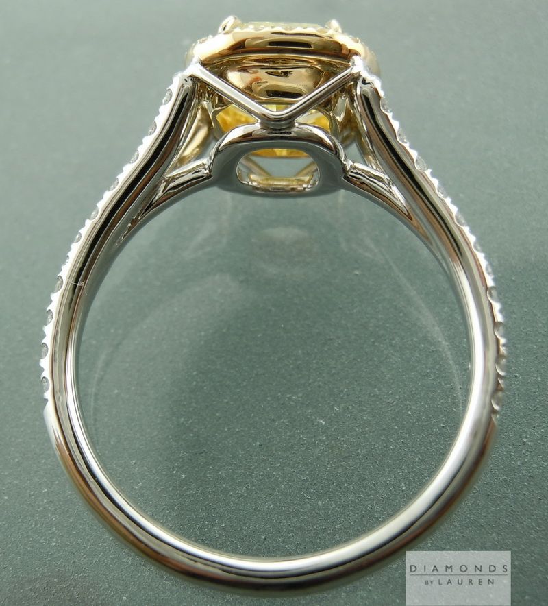 hand made halo ring