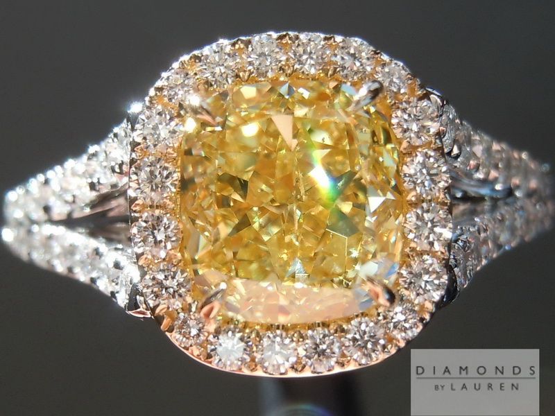 yellow diamond ring