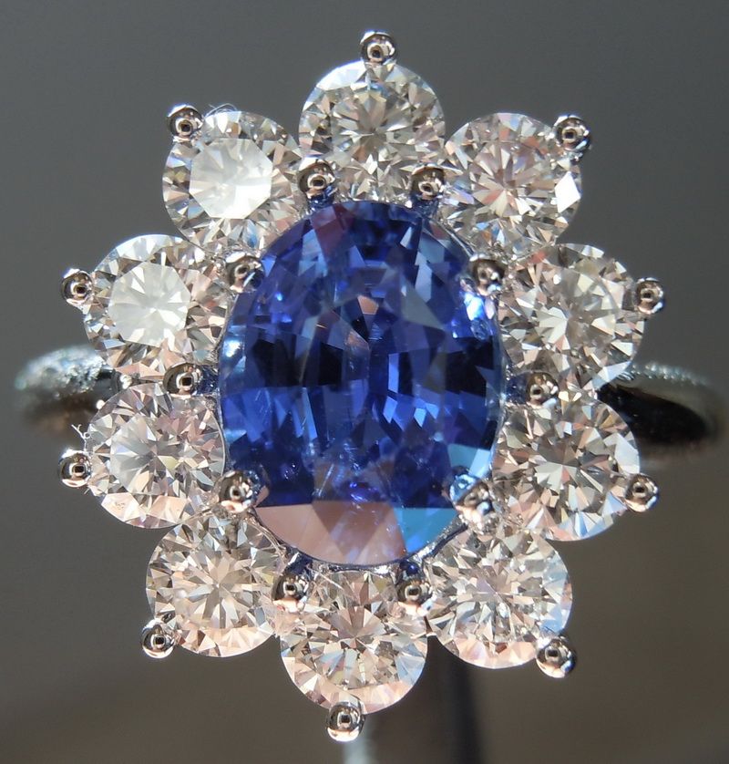 blue sapphire ring