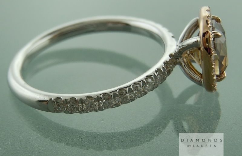 diamond halo ring