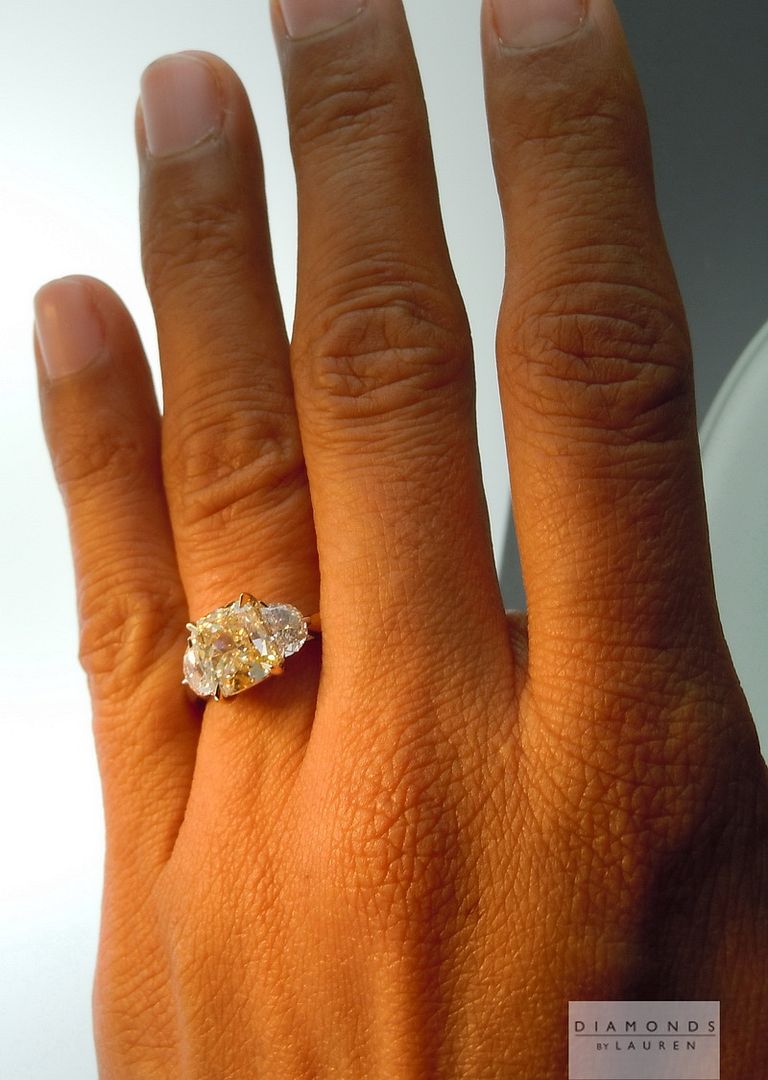 yellow diamond ring