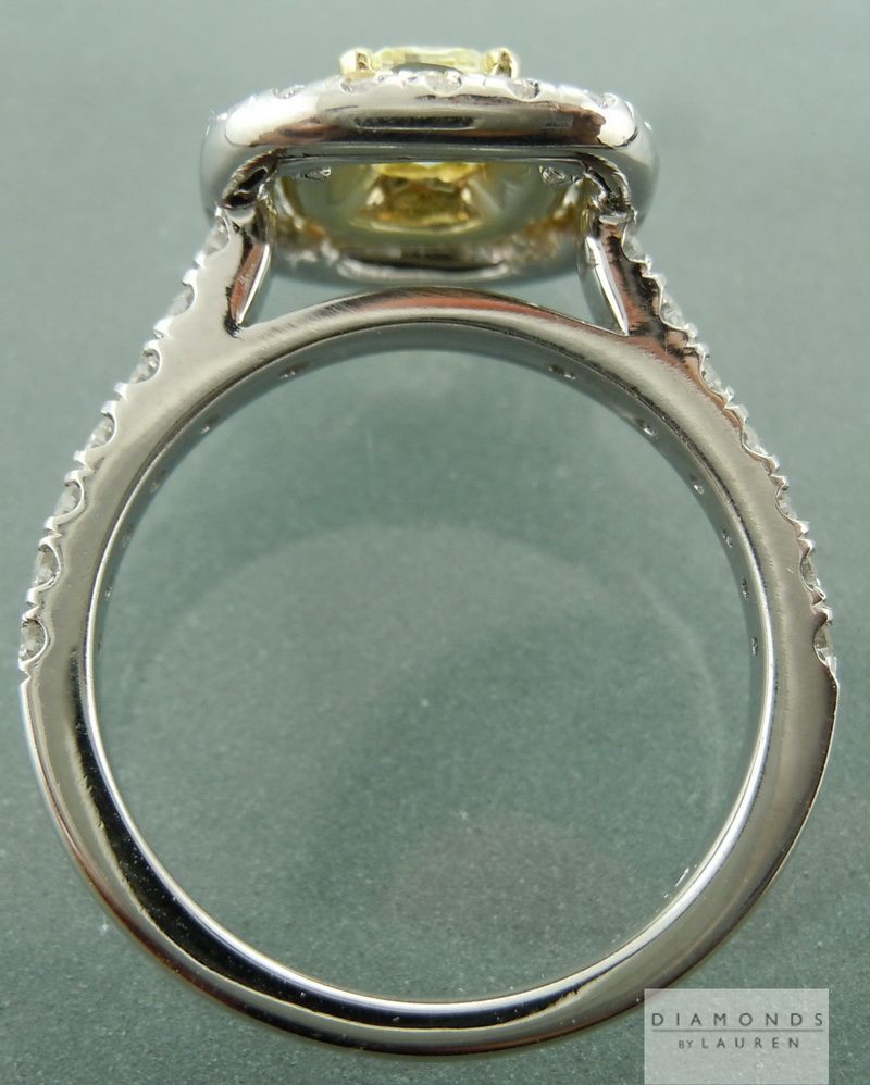 diamond double halo ring