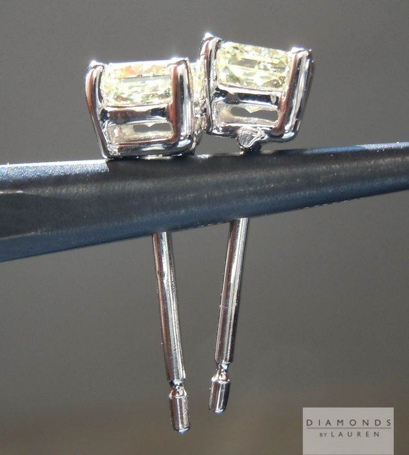 diamond stud earrings