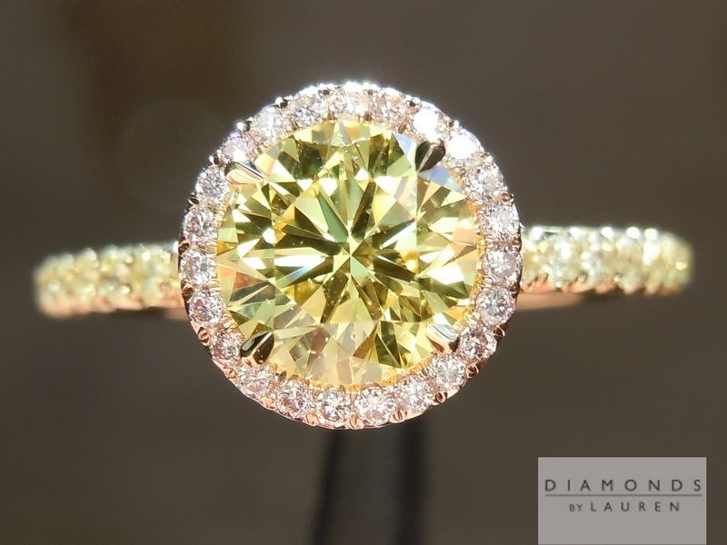 gia fancy intense yellow diamond
