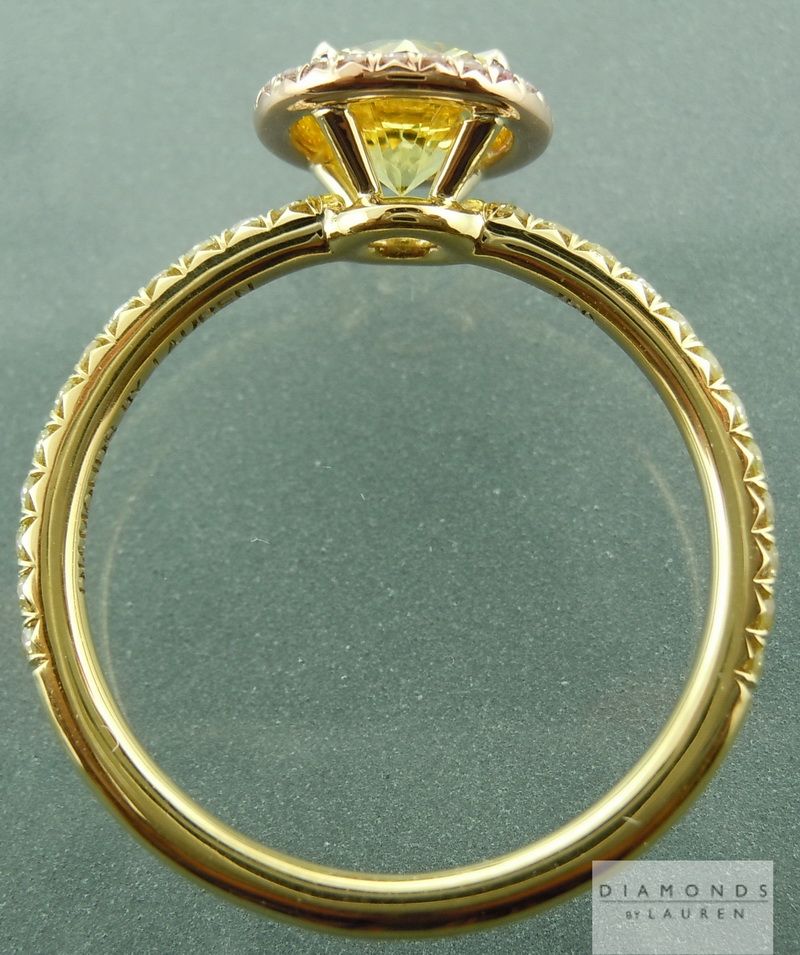yellow diamond ring