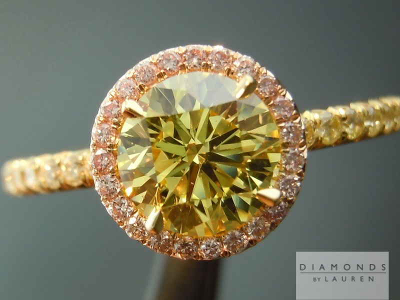 pink diamond ring