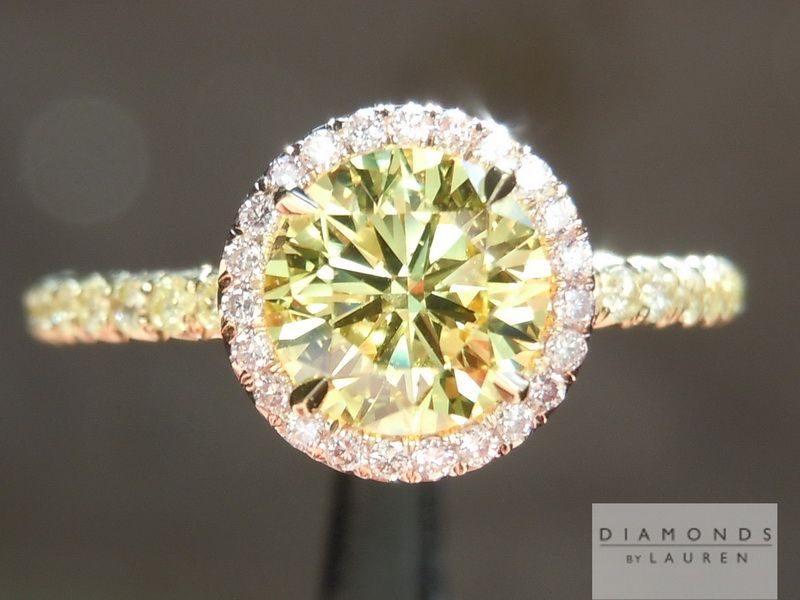 yellow diamond ring