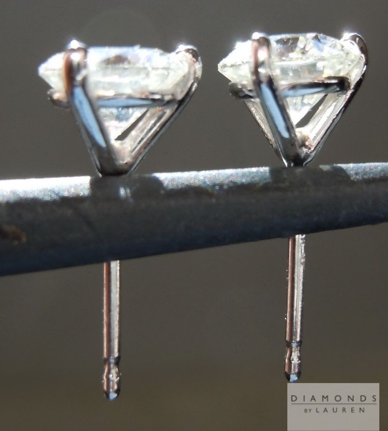 diamond stud earrings