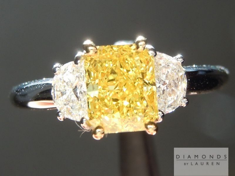 yellow diamond ring
