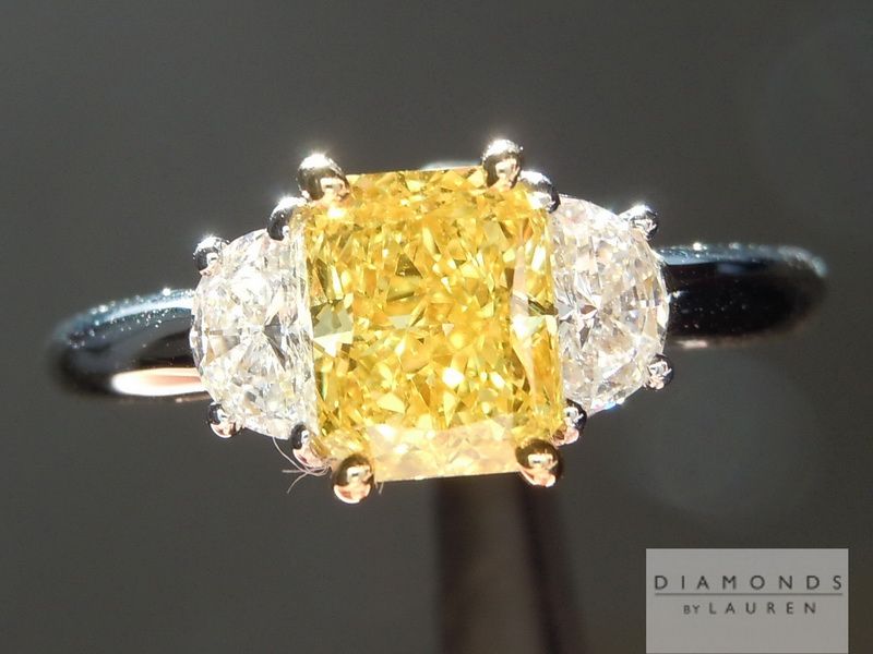 three stone diamond ring