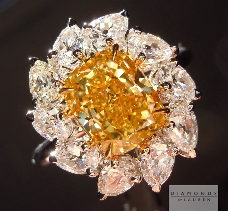 yellow diamond ring