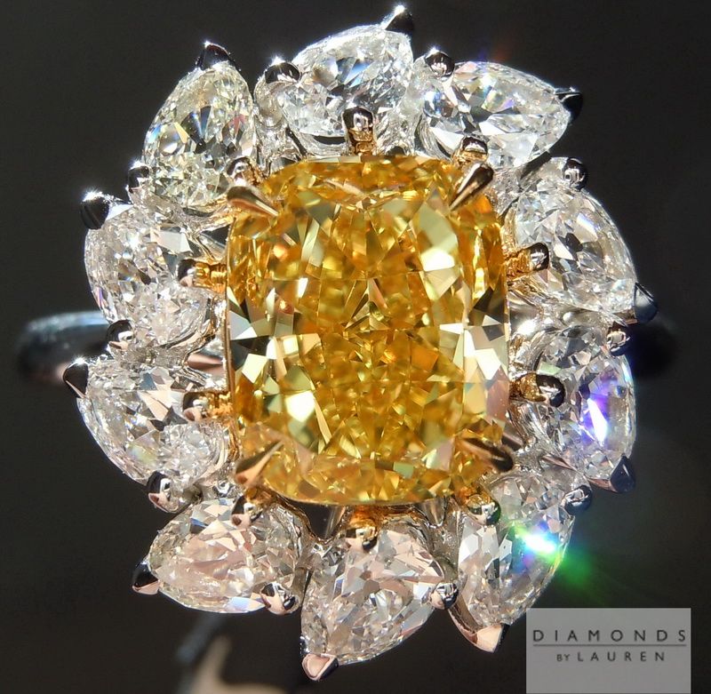 radiant cut diamond ring