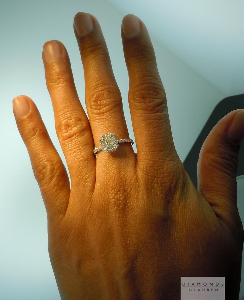 original radiant cut diamond ring