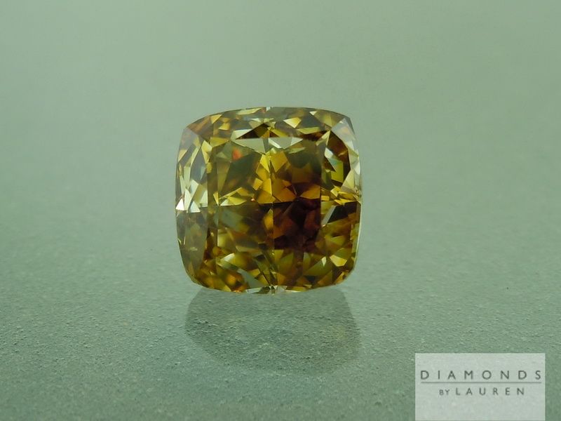 fancy deep brownish yellow diamond