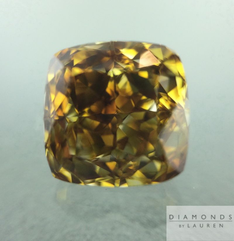 gia fancy deep brownish yellow diamond