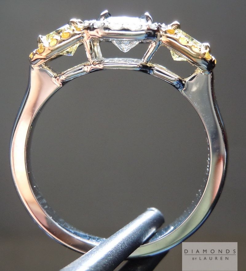 diamond halo ring