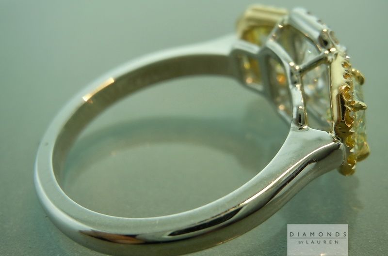 original radiant cut diamond ring