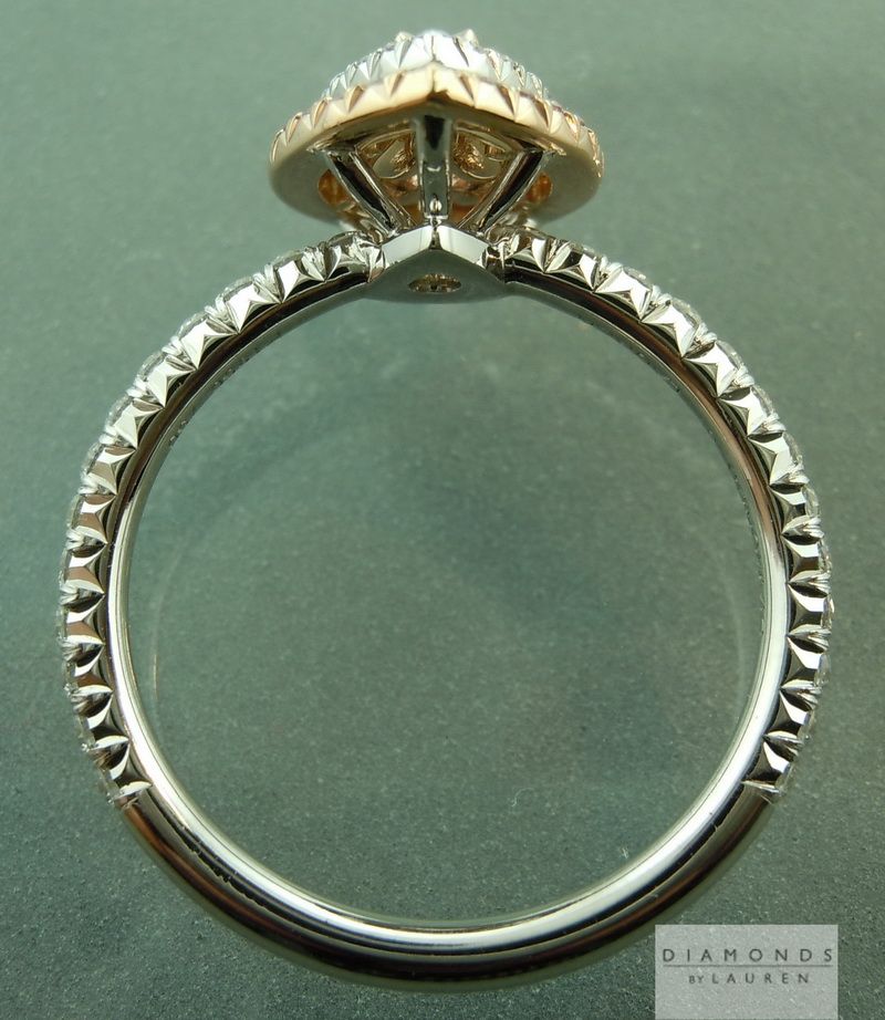 double diamond halo ring
