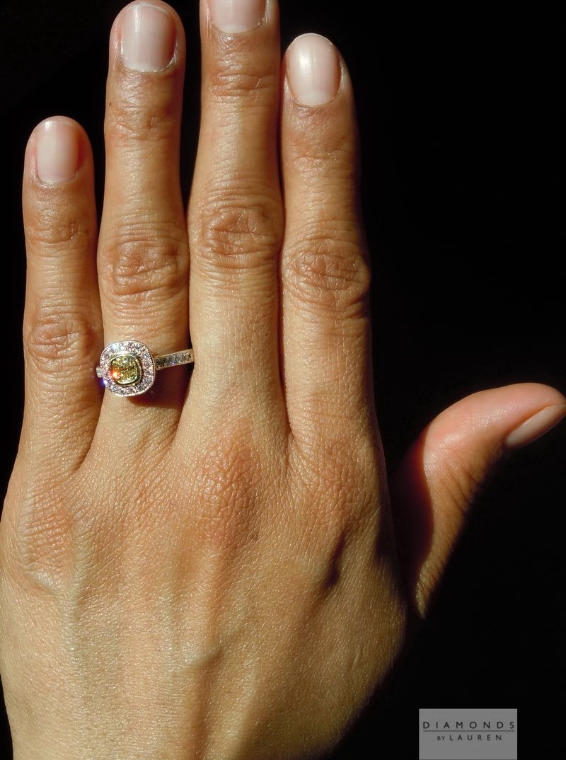 pink diamond ring