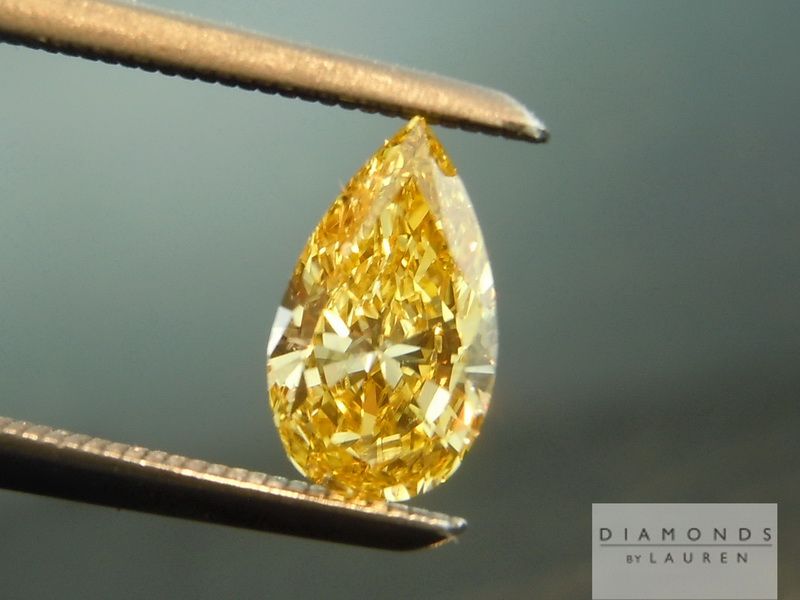 orange yellow diamond