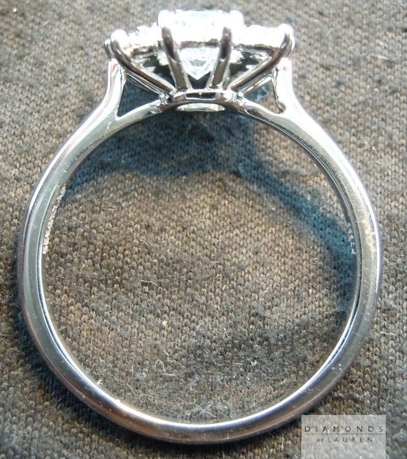 colorless diamond ring